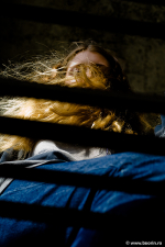 portret, alb-negru
